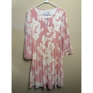 Emma & Michele Pink Floral Dress Size M